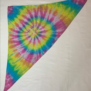 Tie dye Triangle bandana mask